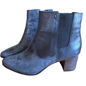 Calvin Klein Felda Ankle Booties in Charcoal Grey